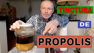 Preparare Tinctura de propolis combinata [upl. by Nomra]