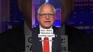 Gov Walz America is smiling again [upl. by Justin]