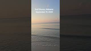 Gulf Shores Alabama Sunrise 91924 gulfshores alabamabeaches gulfshoresalabama gulfcoast [upl. by Llemart714]