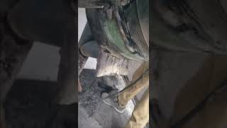 6010 Welding Root Pass 🧑‍🏭🧐🔥6g Position 6010 Welding Test shorts stickwelding 6010stickwelding [upl. by Enahsal]