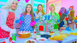 Concours de Pâtisserie à lEcole de Diana   Défi de Relooking Pâtisserie [upl. by Nnyllatsyrc]