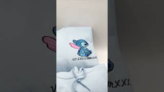 Stitch and Angel Matching Hoodies for Cute Couple [upl. by Yevol]