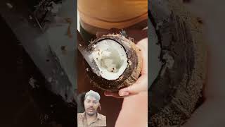 Cocene coconut bushcraft satisfying bushwoman beach bushcamp sand hindi  tamil [upl. by Shih]