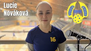 Lucie Nováková před zápasy žen v Soběslavi [upl. by Green]