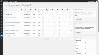 Interlinks Manager  Generate data about the internal links [upl. by Nywra696]