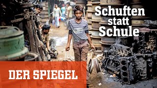 Schuften statt Schule Kinderarbeit steigt weltweit wegen Corona  DER SPIEGEL [upl. by Keely]