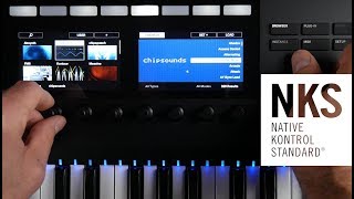 Walkthough NKSready chipsoundschipspeech on Komplete Kontrol MK2 [upl. by Clint665]