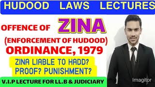 Offence of Zina  Enforcement of Hudood  Ordinance1979  when zina is liable to hadd hudood laws [upl. by Tarton]