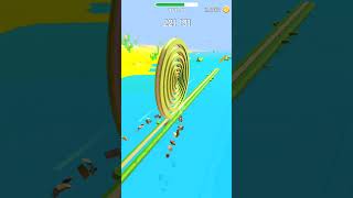 Spiral roll 🥐 Game Level 37 New Play ytshorts trending gaming [upl. by Attiuqahs993]