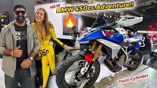 BMW ki new 450cc bike F 450 GS in AMAZING Coming to INDIA [upl. by Nosliw]