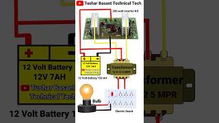 200 Watt inverter kit Connection shorts [upl. by Fotina672]