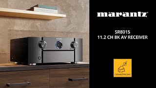 Marantz SR8015 8K Receiver [upl. by Ettenaej189]