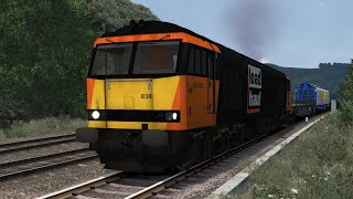 Train Simulator Classic  Class 60 Loadhaul 60038  Midland Mainline  Lets Play  Gaming Video HD [upl. by Ardnasak802]