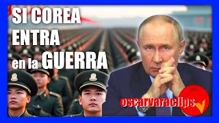 LA TERCERA GUERRA MUNDIAL MÁS CERCA Corea del Norte envía tropas a Rusia [upl. by Ajnin]