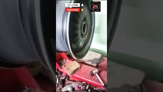 Amazing Technic Of Repairing Broken Alloy Rim  Restoration Old Alloy Rim of car shorts [upl. by Arissa]