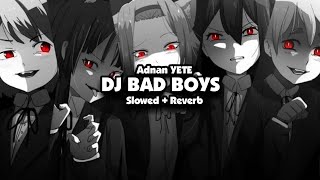 DJ BAD BOYS Slowed  Reverb🎧 [upl. by Mona]