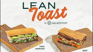 SALADSTOP LEAN TOAST BUY 1 GET 1 FREE VIA KUPON SMS TSEL [upl. by Haidedej526]