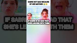 Sabre Norris got mad at her mom Brooke😭🥺 norrisnuts shorts trending funny video tiktok fyp [upl. by Teeniv267]