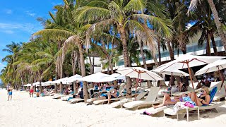 Look This is BORACAY White Beach on November 3 2024 1230pm Walk Beautiful Weather  So Hot [upl. by Akcinahs]