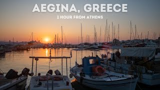 Aegina Island Greece  1 Hour from Athens [upl. by Samson]