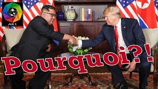 Rencontre au sommet Donald Trump Kim Jong Un à Singapour Documentaire Reportage [upl. by Natsirt]