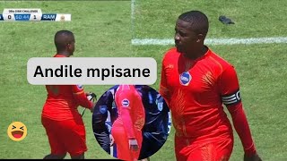 Andile Mpisane Getting Substituted On The Hour Mark [upl. by Locke]