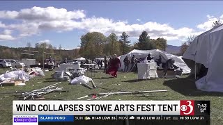 Artists pick up the pieces after Stowe Foliage Arts Festival canceled [upl. by Atoiyanap]