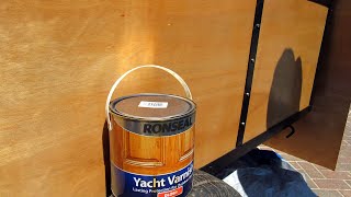 RONSEAL Yacht Varnish Clear Gloss Outdoor 25l  Review ronseal [upl. by Cherri]