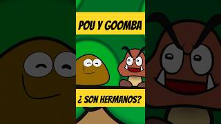 Hermano de Pou ¿ son hermanos  mariobros pou dou goomba animación mariobro [upl. by Anala832]