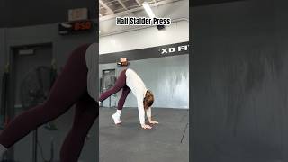 Half Stalder Press press to handstand drill [upl. by Korfonta]