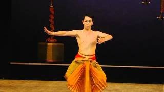 Bharatanatyam Alarippu Varnam excerpt  Charles Ma [upl. by Nnylyak]