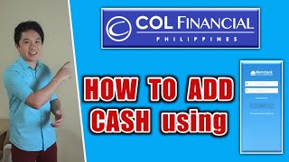 Col financial HOW TO ADD CASH using METROBANK mobile banking app [upl. by Kassi]