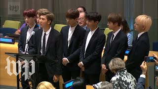 BTS Speech at the United Nations Full Speech from 2018 [upl. by Titos]