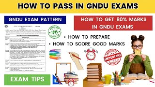 How to Pass in GNDU Exams 2024 😱🔥 Gndu Exam Tips amp Tricks  How to Score Good Marks in Gndu Exams [upl. by Geesey]