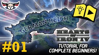 Hearts of Iron IV Tutorial For Complete Beginners  ep1 [upl. by Lowell]