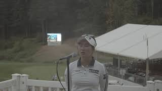 Su Oh Friday Interview 2021 Cambia Portland Classic Hole in one [upl. by Llertnod732]