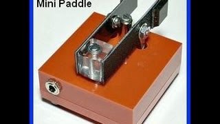 MK44 Mini CW Paddle for QRP amp Portable Operating [upl. by Arrait]