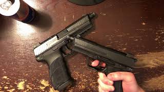 HK45 vs HK45 Compact  Big and Bigger [upl. by Dilan184]