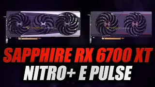 SAPPHIRE RADEON RX 6700 XT NITRO E PULSE  PRIMEIRAS IMAGENS [upl. by Garnett]