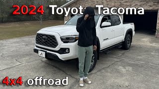 NEW TOYOTA TACOMA TRD 4x4 OFFROAD 2024 [upl. by Yrrok]