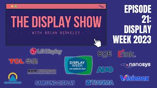 Hot Display Technologies from Display Week 2023  The Display Show Episode 21 [upl. by Eniahpets]