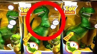 Toy Story Rex Dinosaur Toys Come To Life amp Woody Purchased [upl. by Brew302]