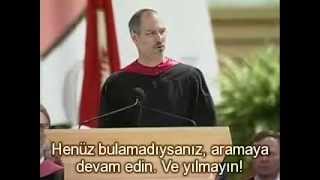 Steve Jobs  İbret Alınacak Bir Konuşma Türkçe Altyazı [upl. by Jolda]