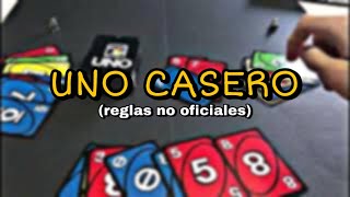 Cómo jugar UNO casero reglas de la casa [upl. by Levin]