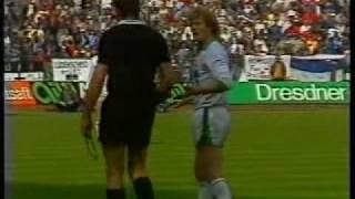 Bayern v Gladbach 198485 Part 1 [upl. by Garges]