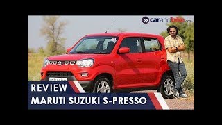 Maruti Suzuki SPresso  Review  Price  Features  Specifications  carandbike [upl. by Mathis541]