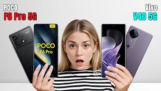 POCO F6 Pro Vs Vivo V40  Vivo V40 Vs POCO F6 Pro  Full Comparison  Which one is Best [upl. by Dhiren]