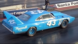 Big Bang 2016  43 Plymouth Superbird  STRIP WEATHERS  14 Mile  1100  124mph [upl. by Tillinger707]