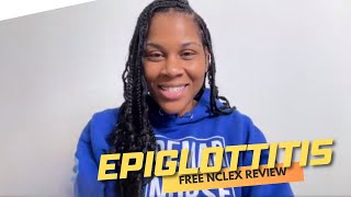 Epiglottitis NCLEX Review  Winning Wednesday [upl. by Nannahs]