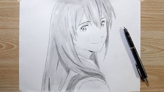 How to draw Sakura Yamauchi Step by Step Request [upl. by Hemetaf]